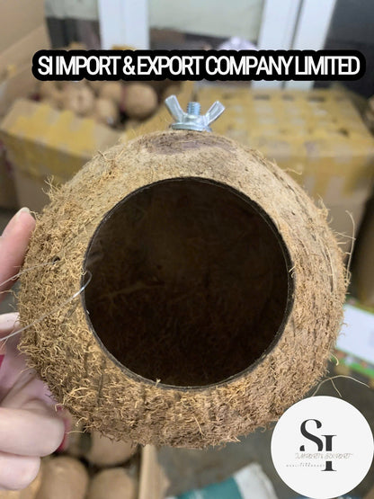 Coconut Shell Hideouts For Pets