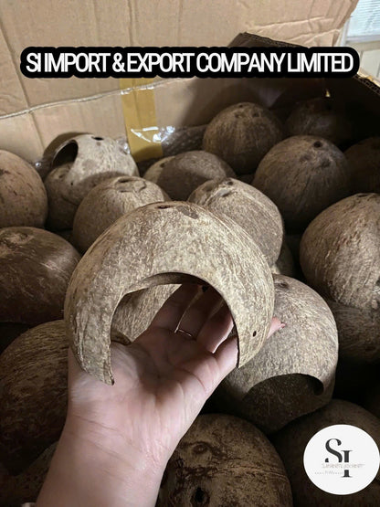 Coconut Shell Hideouts For Pets