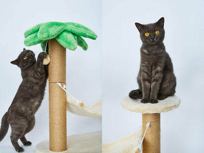 Natural Coconut Rope Cat Scratching Ball Toy