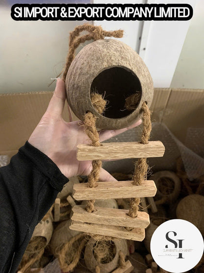 Coconut Shell Hideouts For Pets