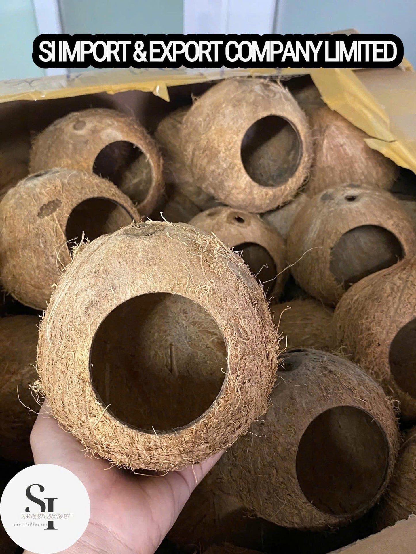 Coconut Shell Hideouts For Pets