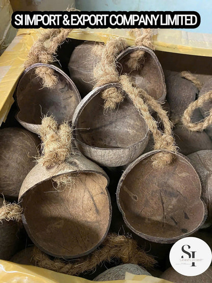 Coconut Shell Hideouts For Pets